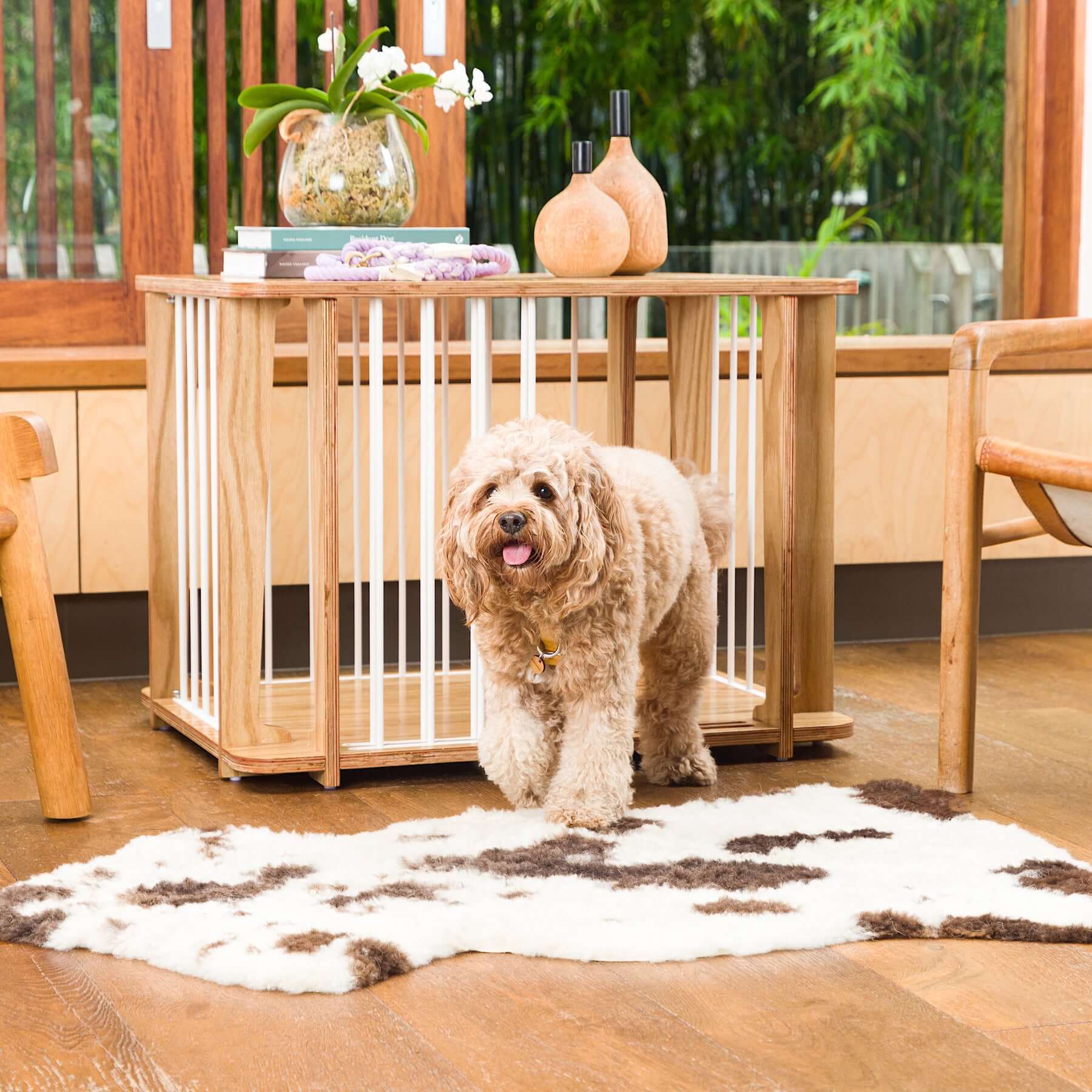 Luxury dog crates best sale